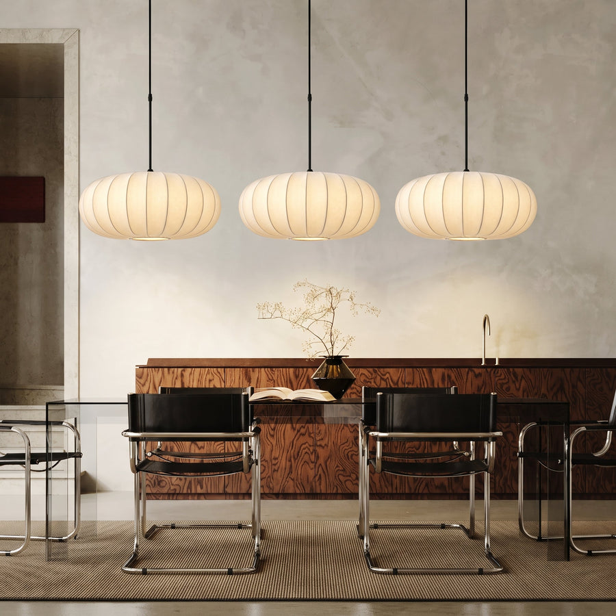 Verona Silk Pendant Light