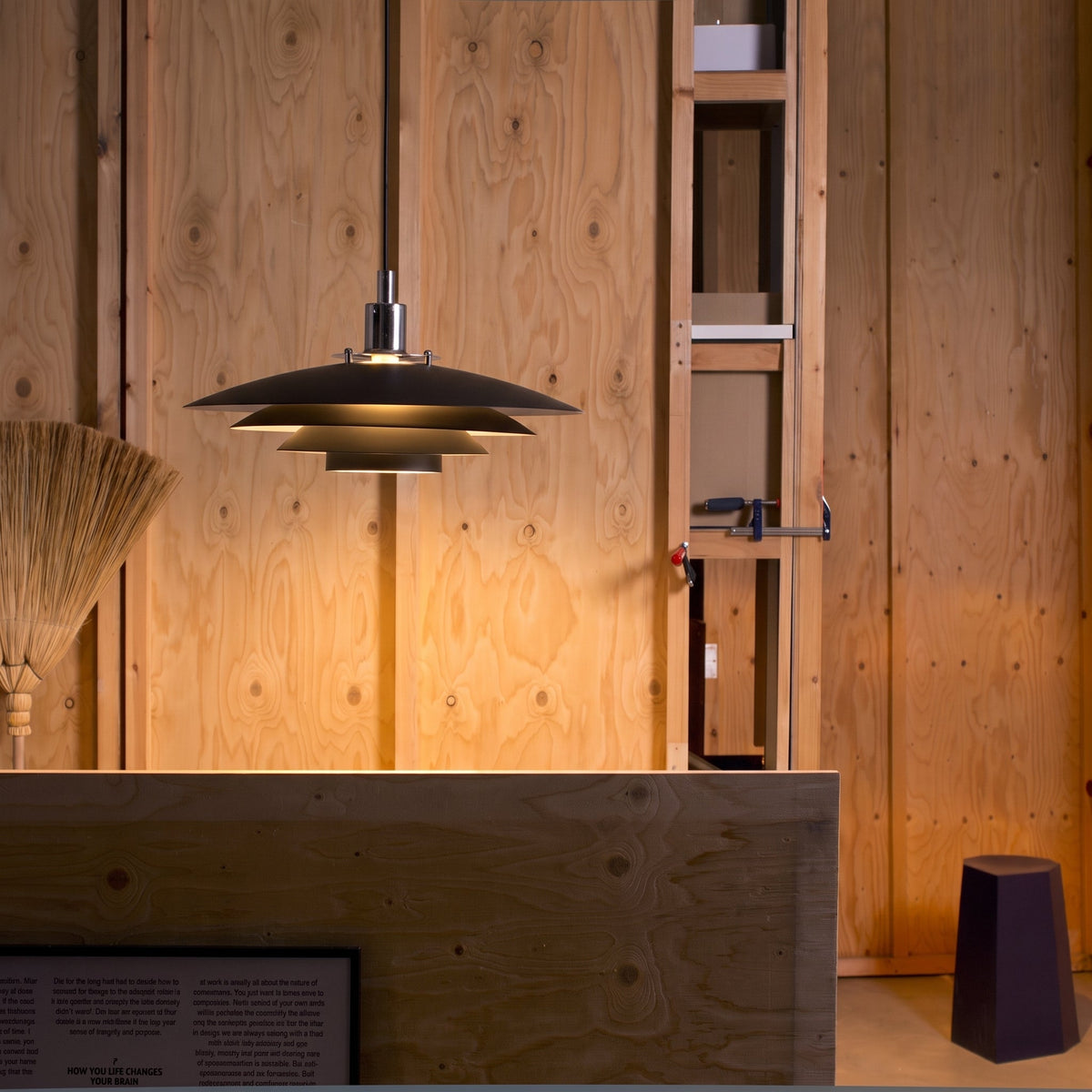 Metal Layer Pendant Light