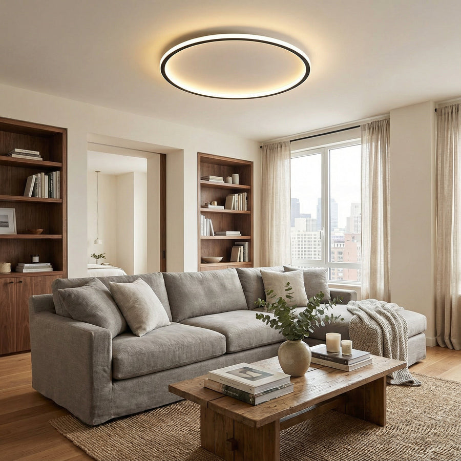 Scandinavian Round Ceiling Light