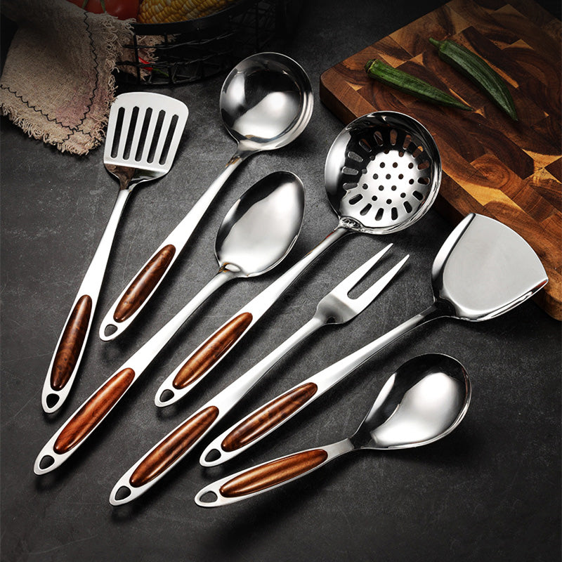 Modern Kitchen Utensil Set with Matching Design and Function