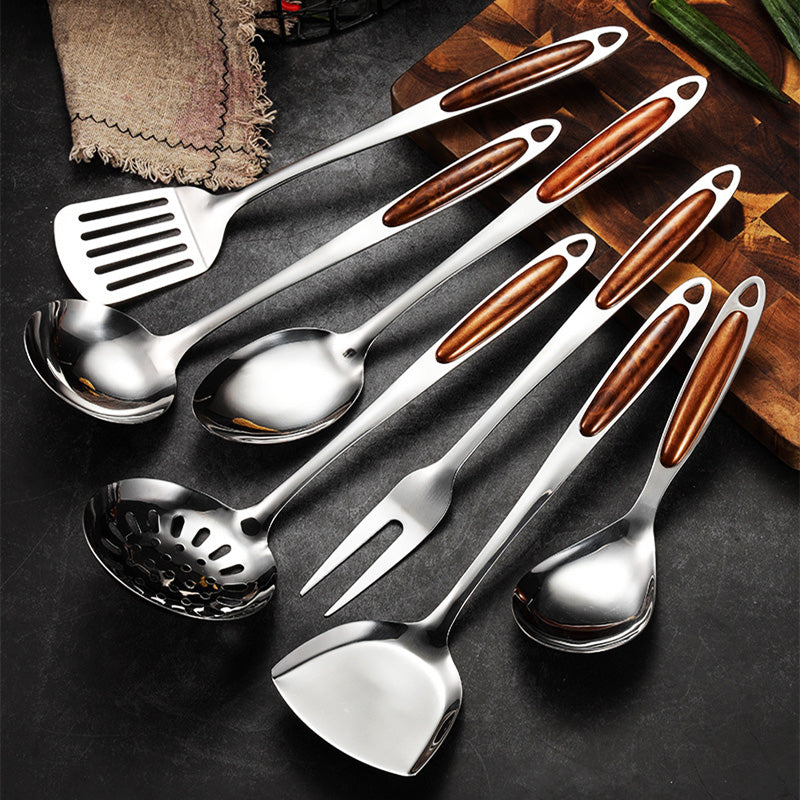 Modern Kitchen Utensil Set with Matching Design and Function
