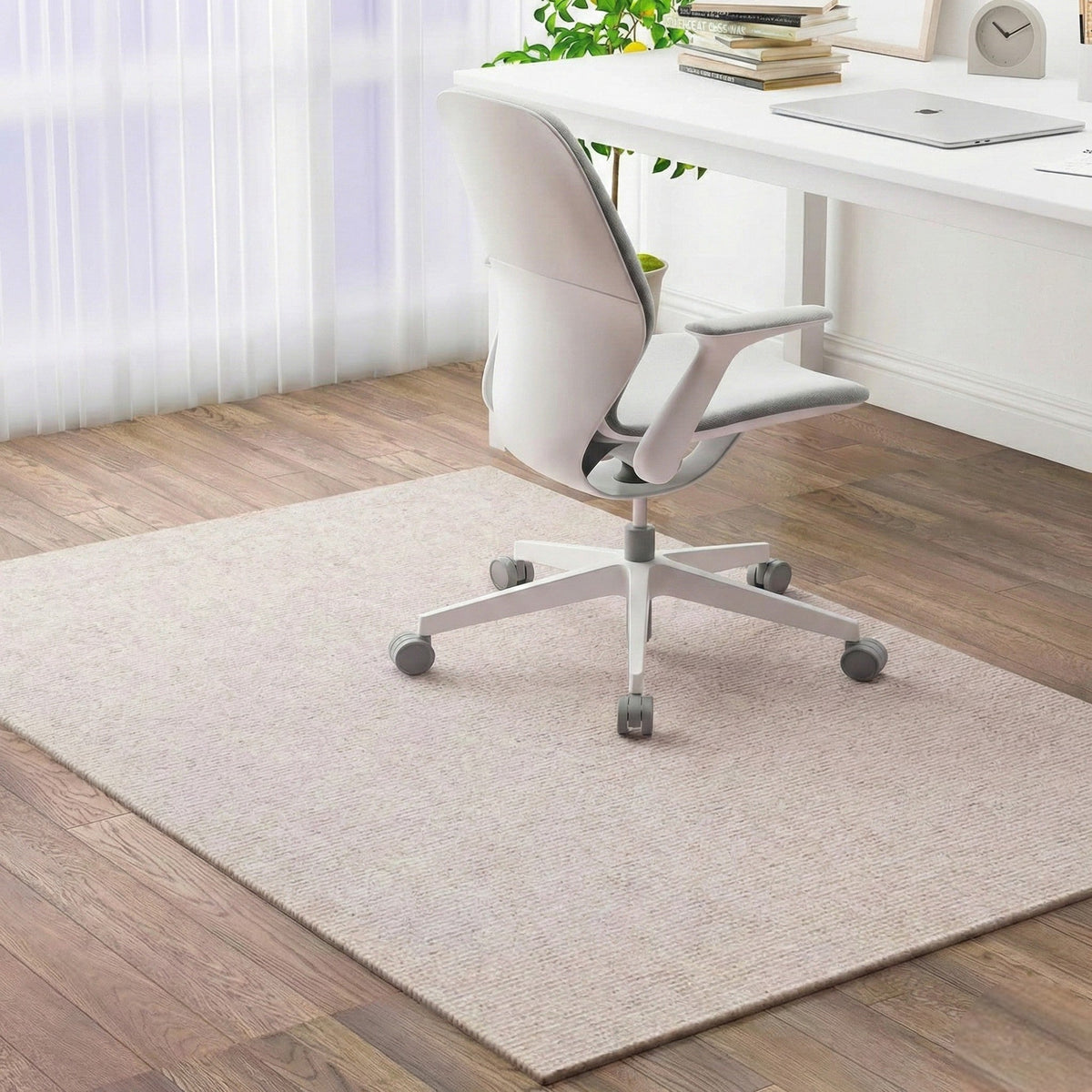 Self-Adhesive Floor Mat with Non-Slip Surface and Low Profile