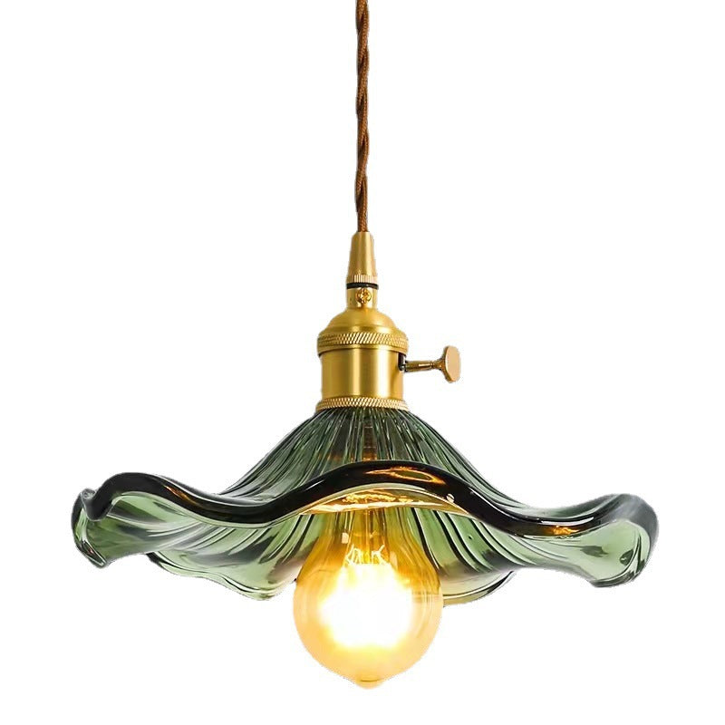 Vintage Hibiscus Pendant Light