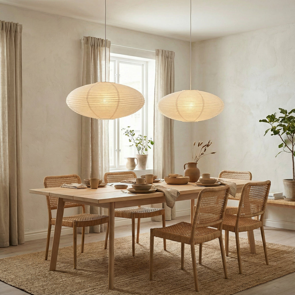Wabi's Paper Pendant Light