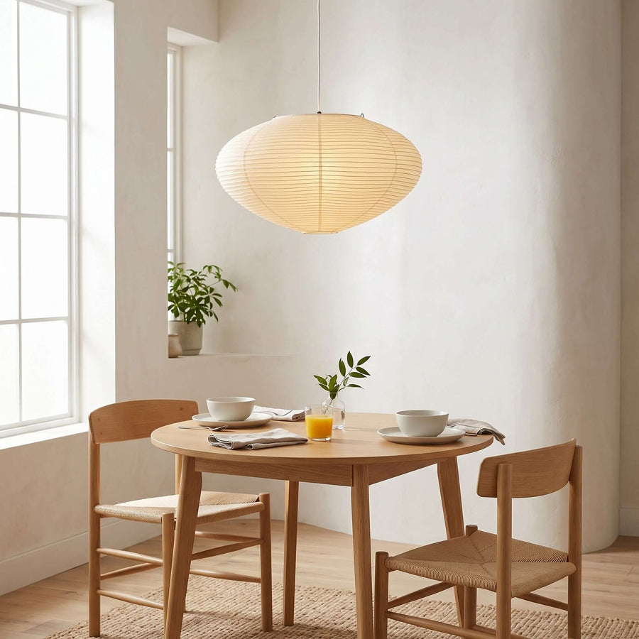Washi Paper Pendant – Light and Elegant Design with Soft Diffused Light