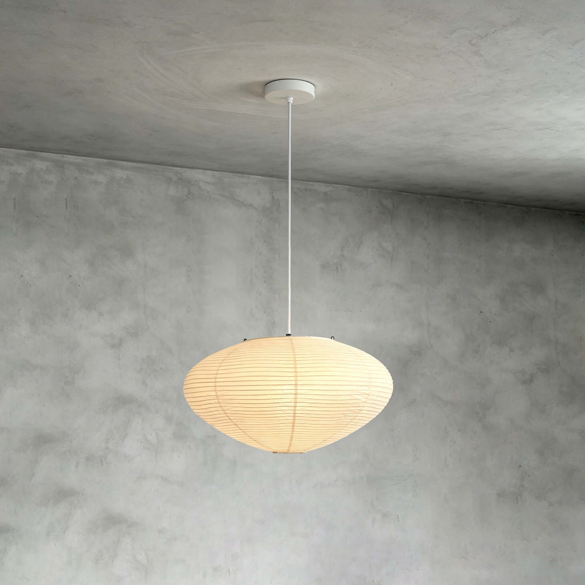 Washi Paper Pendant – Light and Elegant Design with Soft Diffused Light