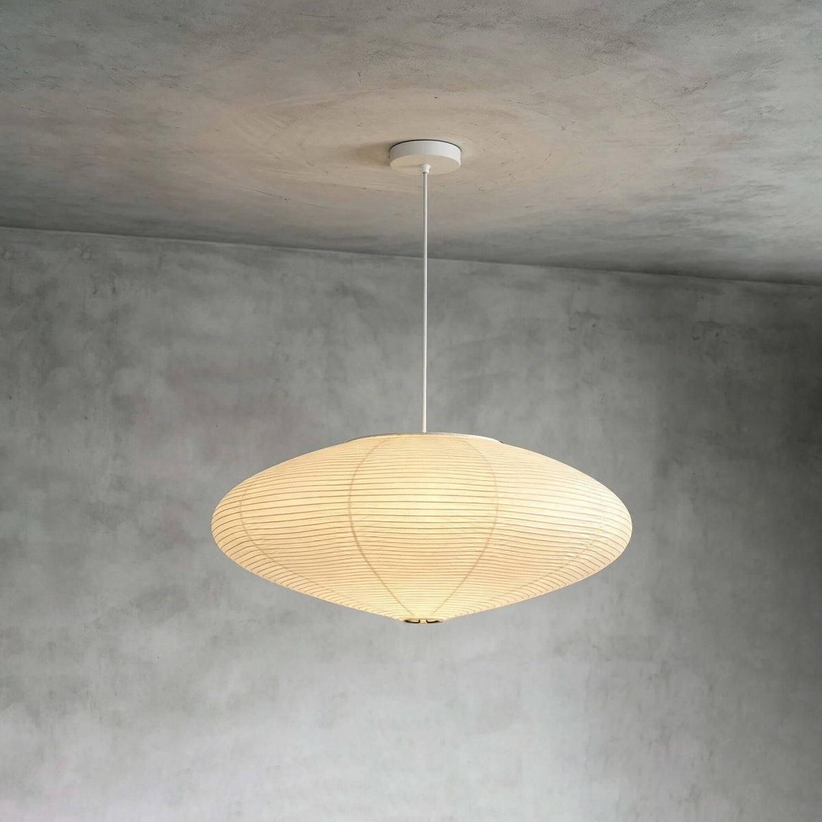 Washi Paper Pendant – Light and Elegant Design with Soft Diffused Light