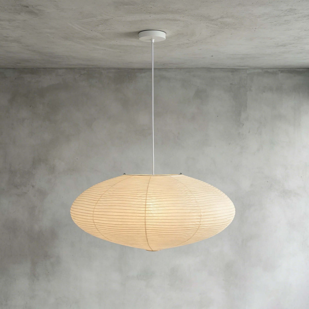 Washi Paper Pendant – Light and Elegant Design with Soft Diffused Light