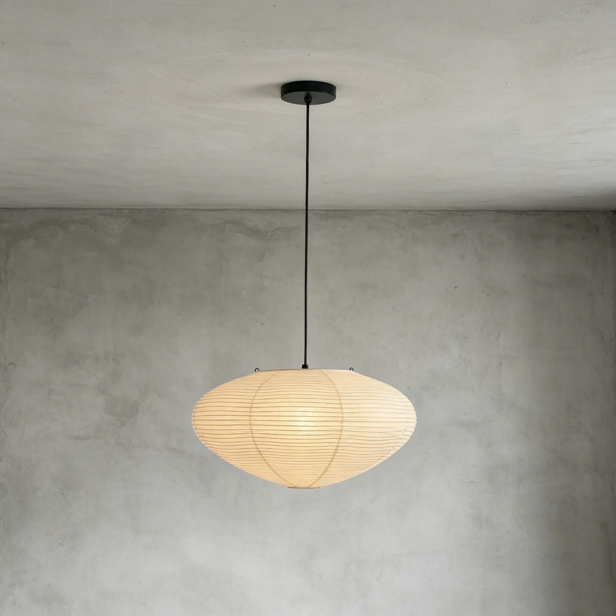 Washi Paper Pendant – Light and Elegant Design with Soft Diffused Light