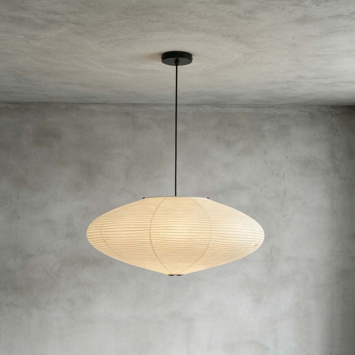 Washi Paper Pendant – Light and Elegant Design with Soft Diffused Light